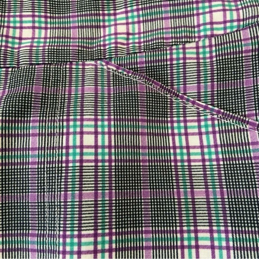 Peter Millar Skort Like New Oxford Purple Plaid - image 2